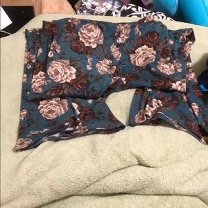 Poof brand bellbottom leggings